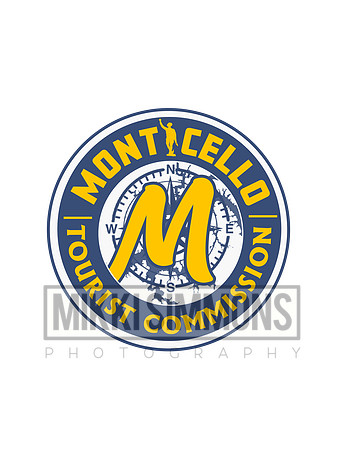 logo blue yellow circle with m stroke